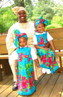Sister Ebony and children