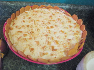 Sour Cream banana pudding